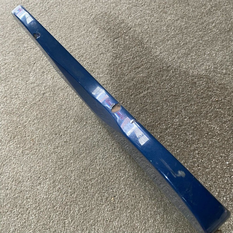 Blue 4 String Electric Bass Basswood Body