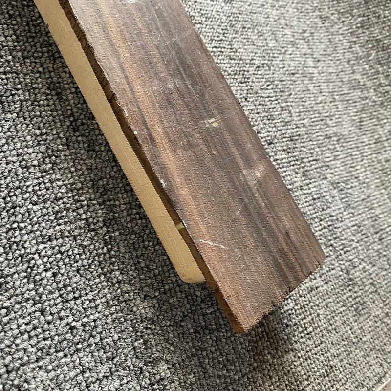 Maple Wood 4 String Bass Neck, Fretless Rosewood Fingerboard