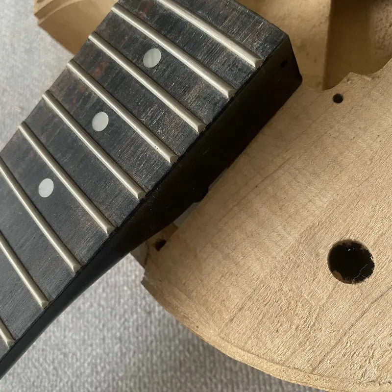 Harley Benton Guitar Basswood Body with Maple Neck Fit Les Paul LP DIY