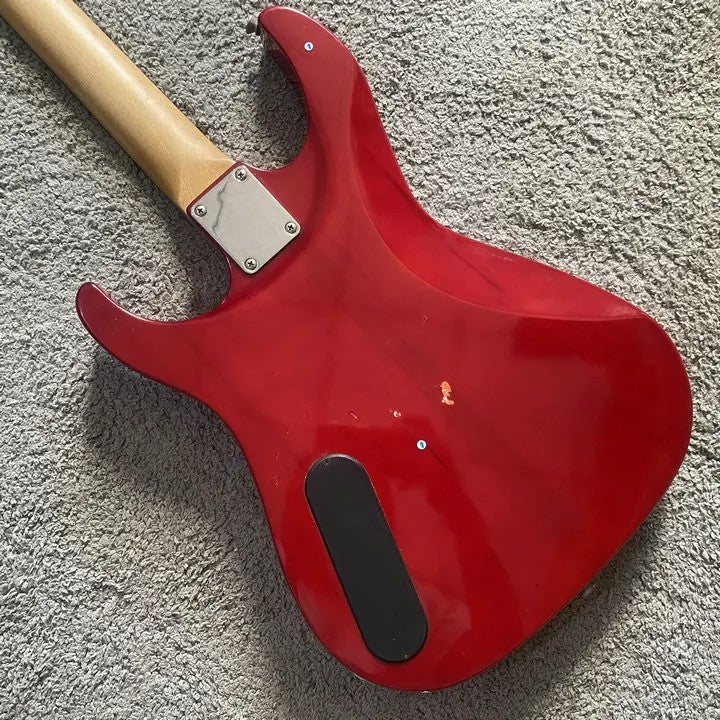 TNC Taiwan Made Electric Guitar, HH Cherry Burst Body, Maple Neck, Ros