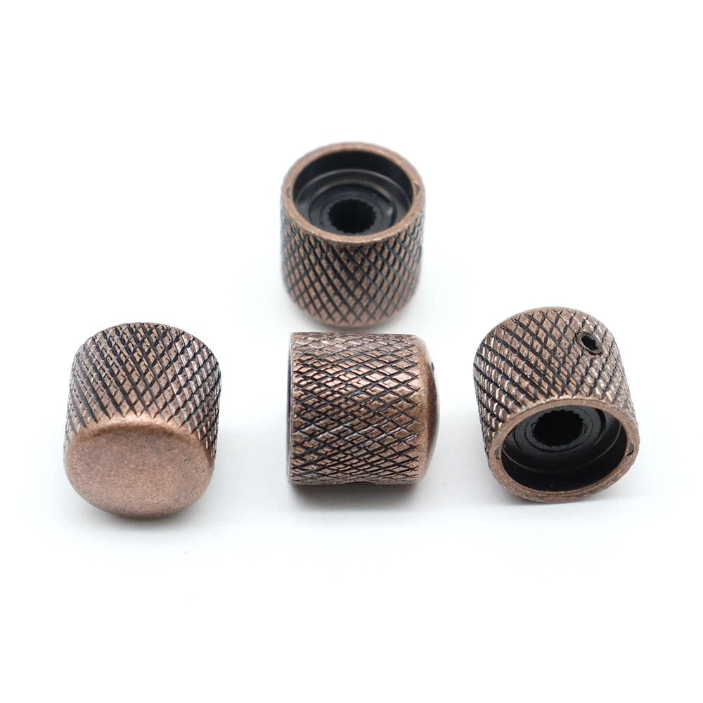 4pcs Bronze Guitar and Bass Control Knobs Fit Dean,Jackson,Schecter,Mu