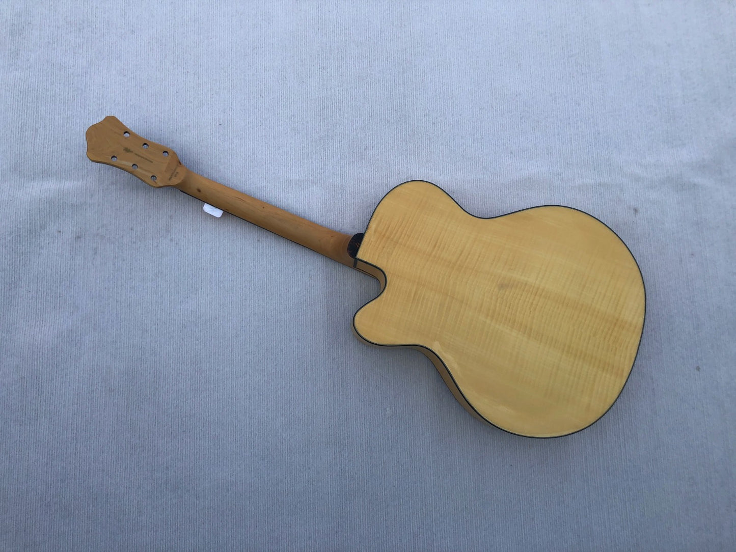 Hollow Body Arch Top Jazz Guitar Body with Neck, Rosewood Fingerboard