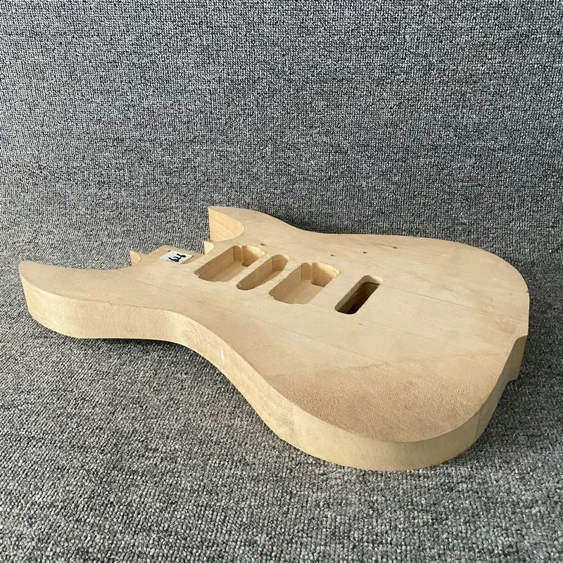 Unfinished Basswood HSH Guitar Body DIY Project