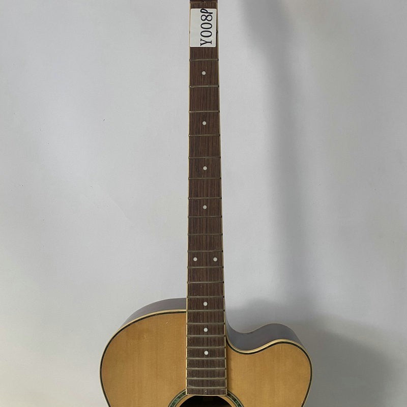 DIY 4 String Acoustic Electric Bass Spruce Plywood Body with Mahogany