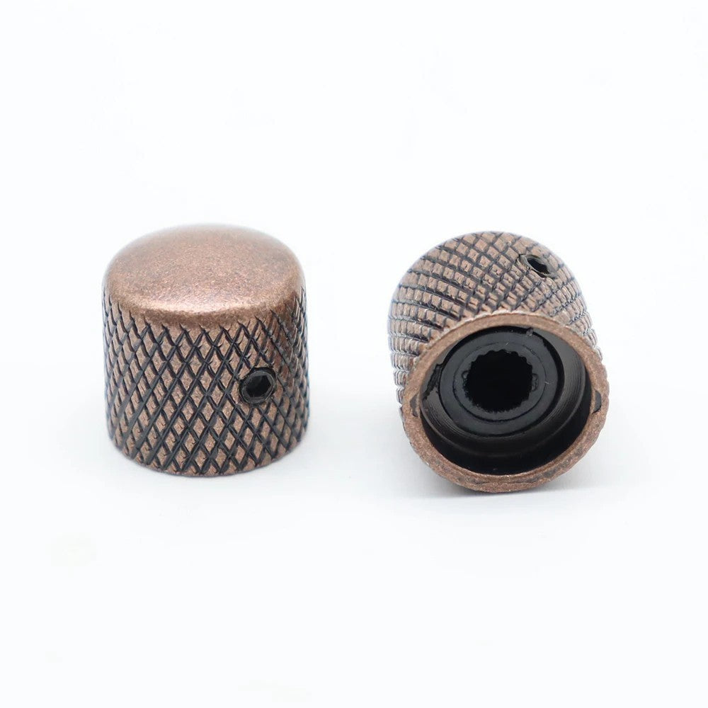 4pcs Bronze Guitar and Bass Control Knobs Fit Dean,Jackson,Schecter,Mu