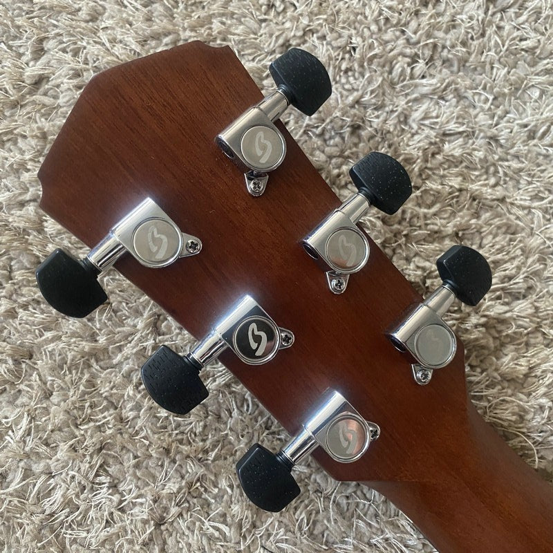 40" Acoustic Guitar, Red Pine Top Body with Mahogany Neck, Rosewood Fi