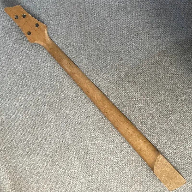 Black Maple Wood 4 String Bass Neck, Rosewood 24 Frets Rosewood Finger