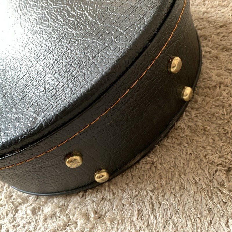 Black Banjo Leather Hard Case