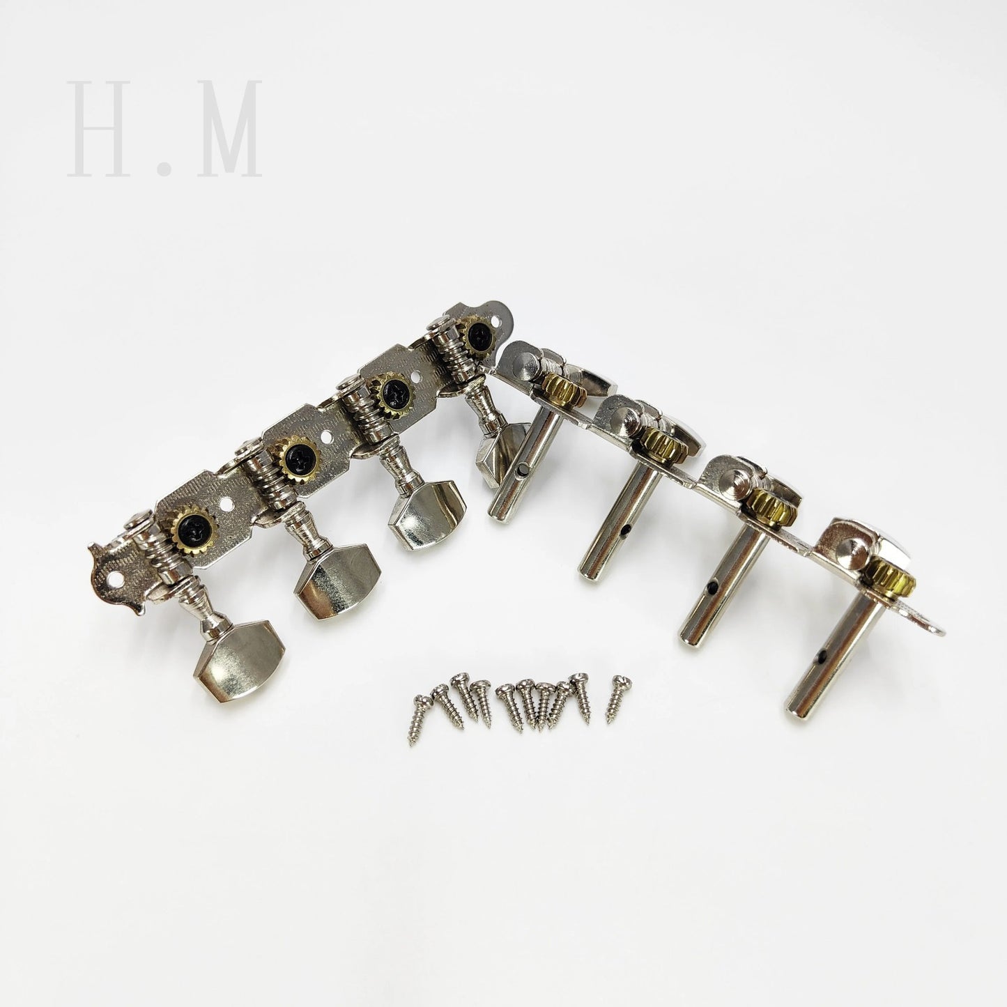 4R+4L Silver Mandola 8 String Silver Tuning Pegs Machine Heads