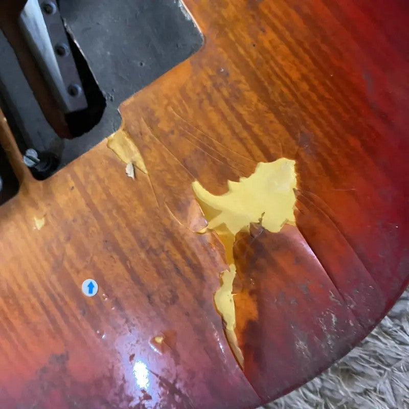 KCC HSH Guitar, Sunburst Tiger Maple Top Body, Rosewood Fingerboard Ma