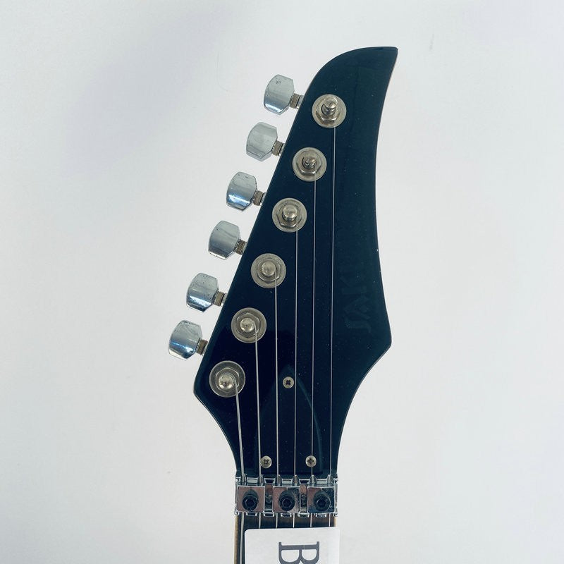 Red Burst Custom HSH Guitar, Solid Baswood Body, Maple Neck, Rosewood