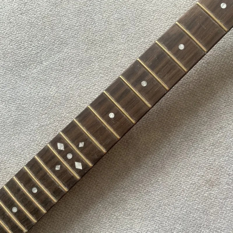 Custom Roasted Maple Wood Guitar Neck, 24 Frets Rosewood Fingerboard F