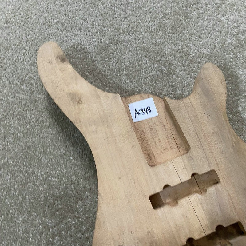 Unfinished Basswood 4 String Bass Body