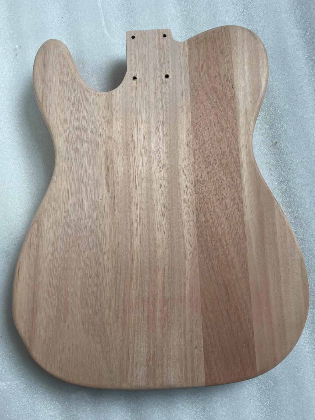 Unfinished Mahogany Wood Single HS Electric Guitar Body Fit Telecaster