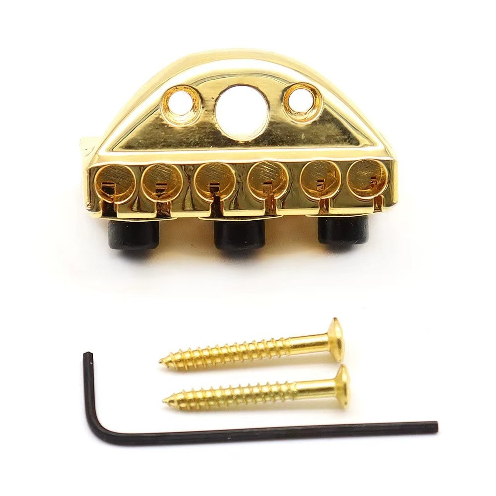 Gold Headless Guitar Locking Nut 42mm