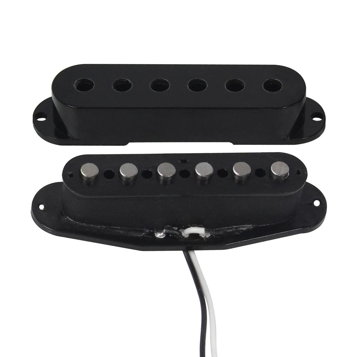 Black Alnico V Guitar SSH Humbucker Single Coil Pickups Fit Stratocast