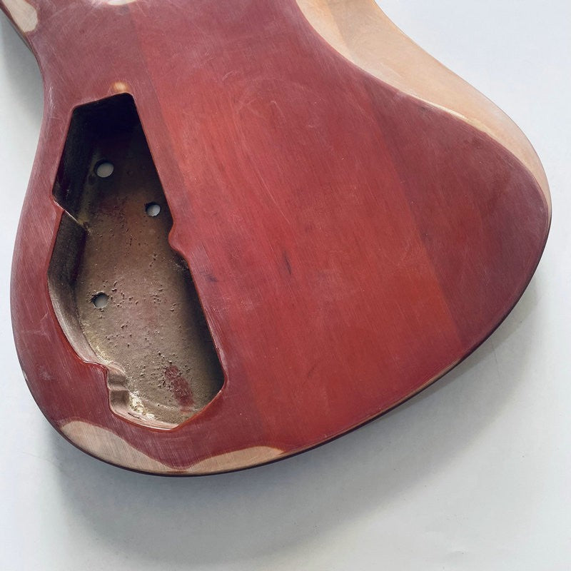 Green Burst Guitar Tiger Maple Top Mahogany Body
