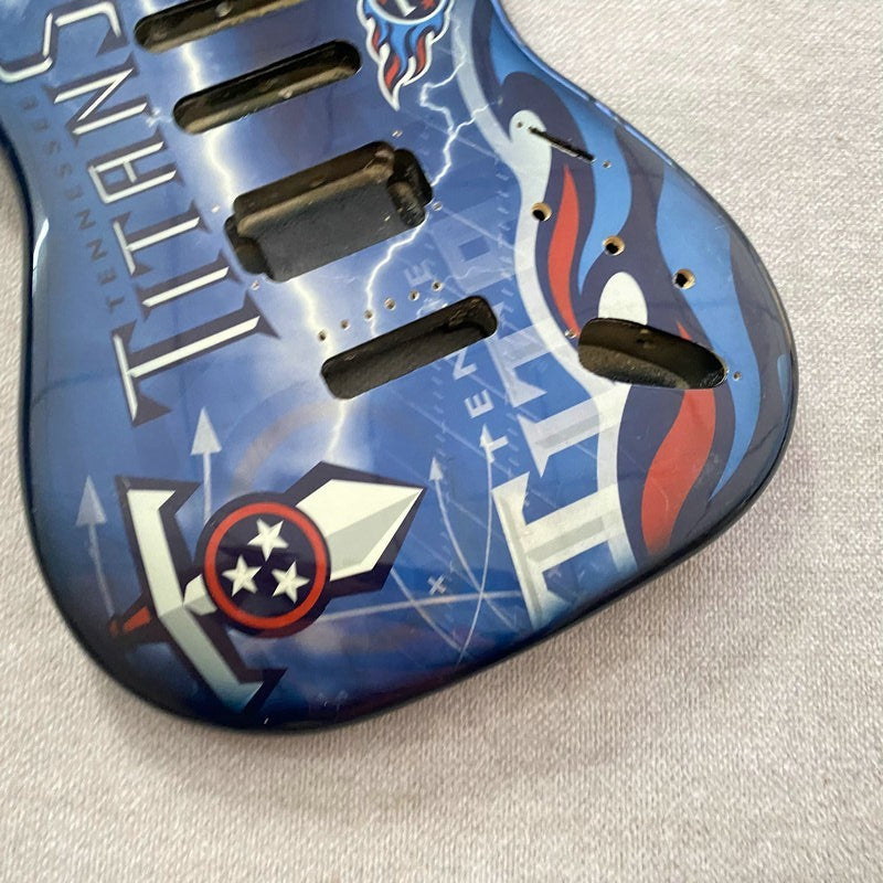 Tennessee Titans HSS DIY Guitar Basswood Body
