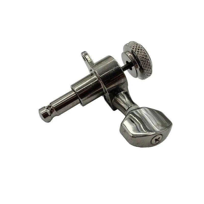 Locking 3R3L Black Nickel Guitar Machine Heads Pegs Fit Ibanez,Washbur
