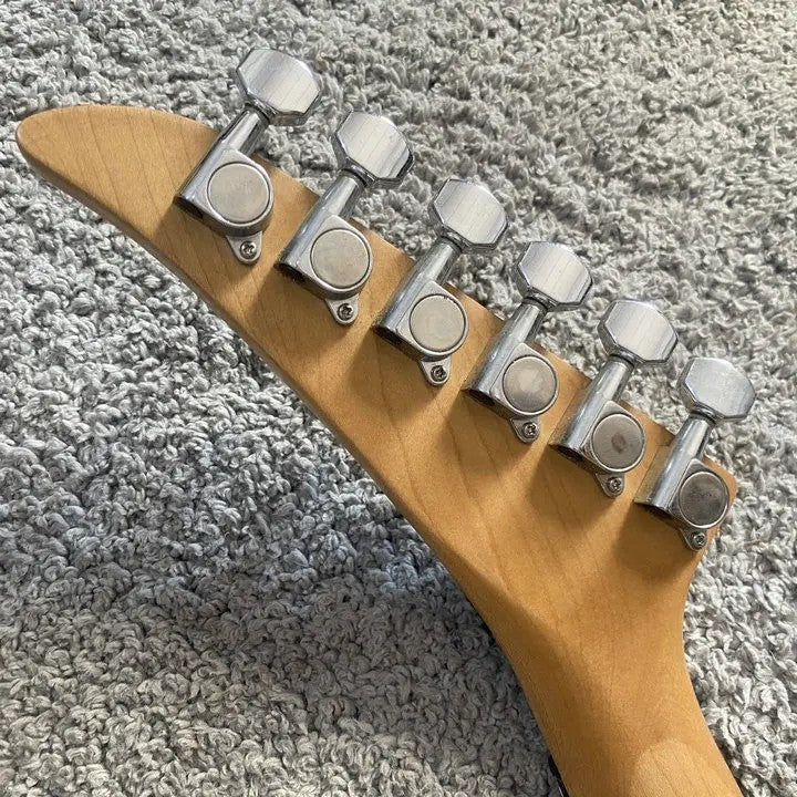 TNC Taiwan Made Electric Guitar, HH Cherry Burst Body, Maple Neck, Ros