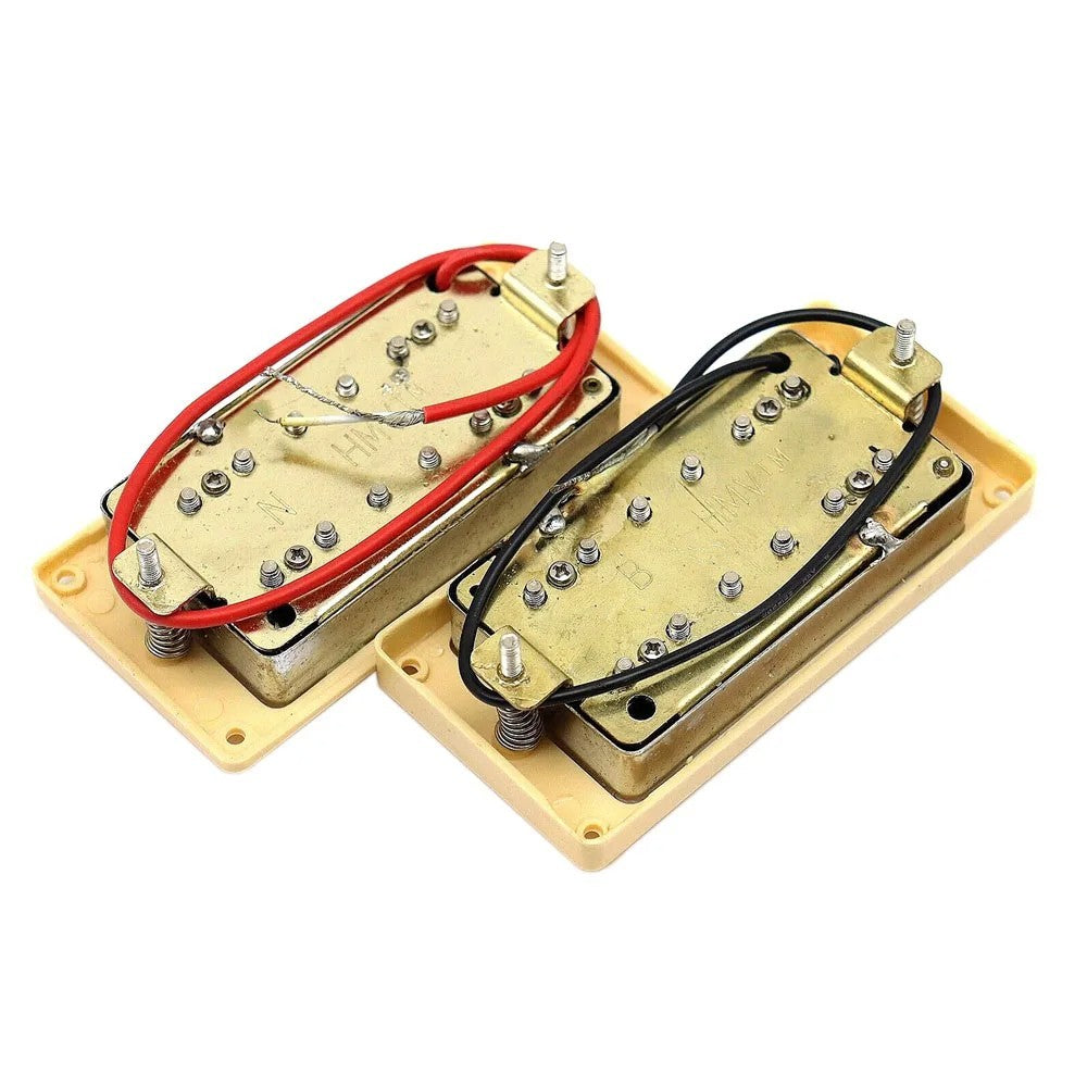 Chrome Guitar Neck Bridge Humbucker Pickups Fit Ibanez,Peavey,Washburn