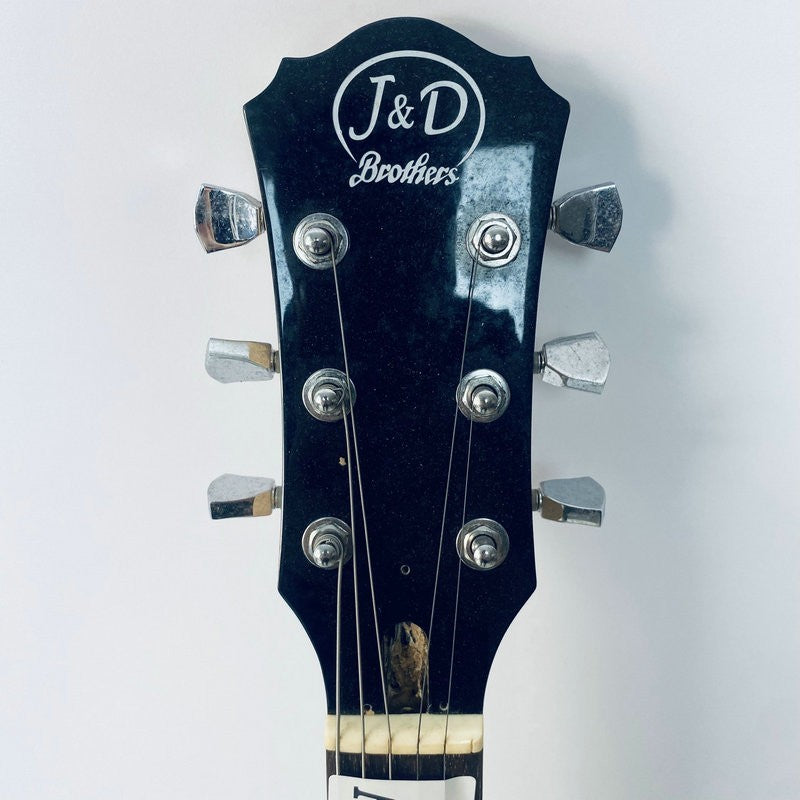 J&D Red Guitar Body with Maple Neck, Rosewood Fingerboard Fit SG Guita