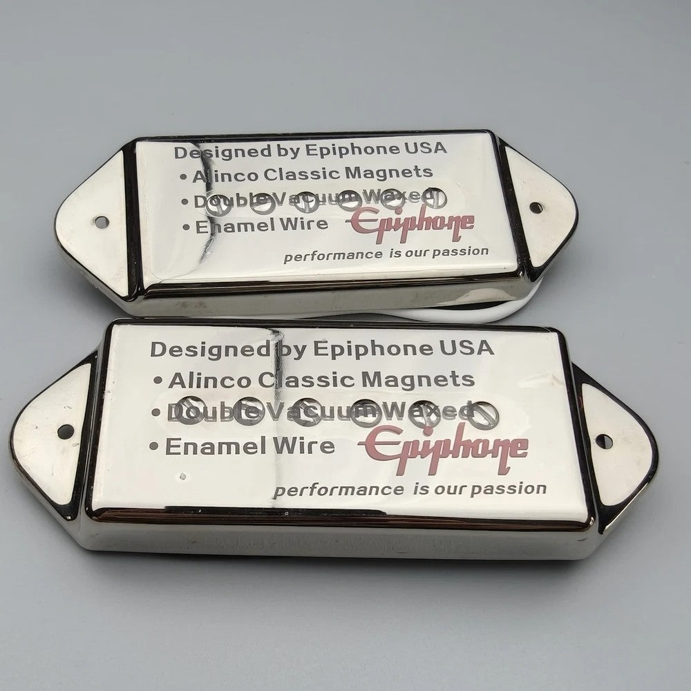 Epiphone Dogear Soapbar P90s Guitar Pickups Neck and Bridge Set