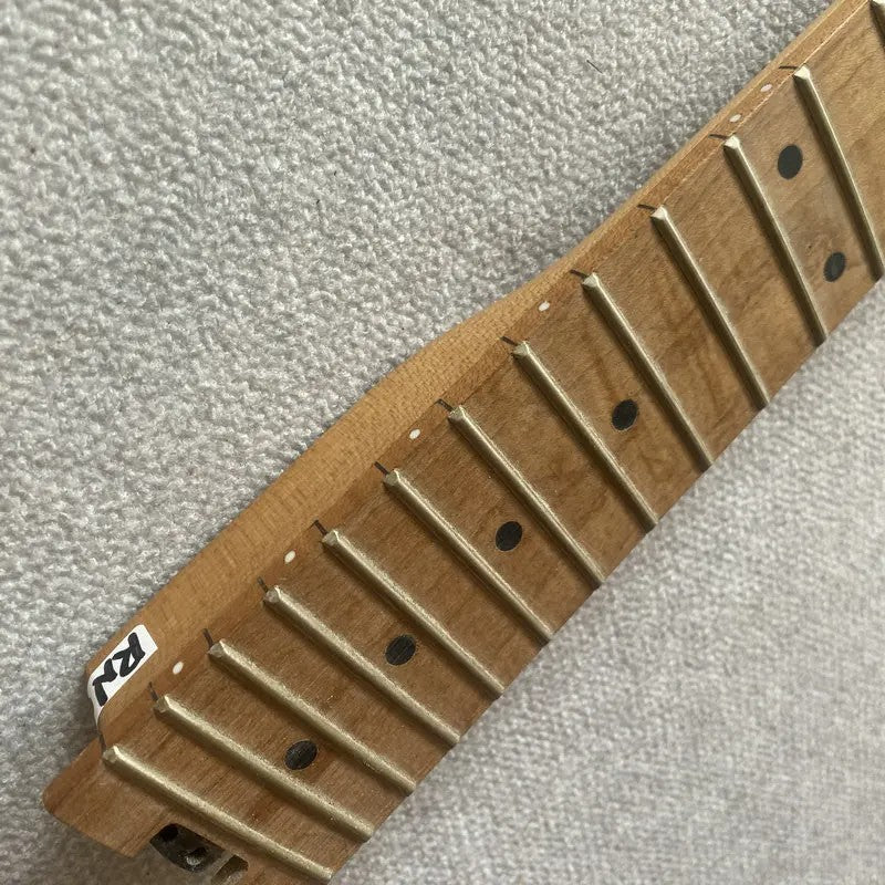 Roasted Maple Wood Electric Guitar Neck, 22 Frets Fretboard