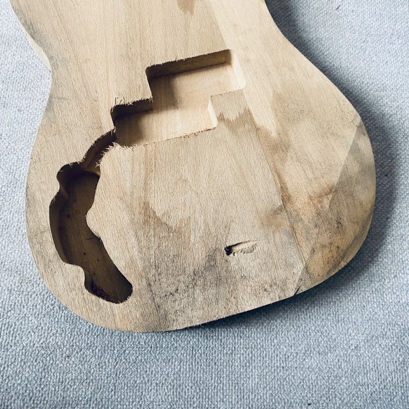 Left Hand Basswood 4 String Bass Body Fit Precision Bass