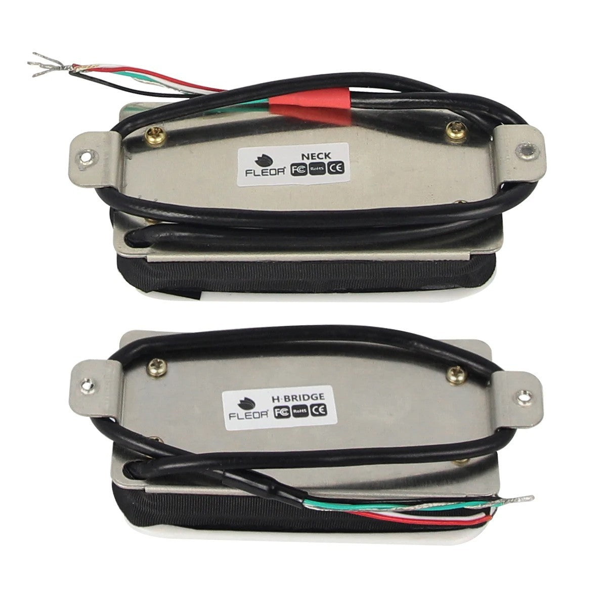 White Dual Blades Guitar Humbucker Pickups Fit Dean,Charvel,Peavey,Jac