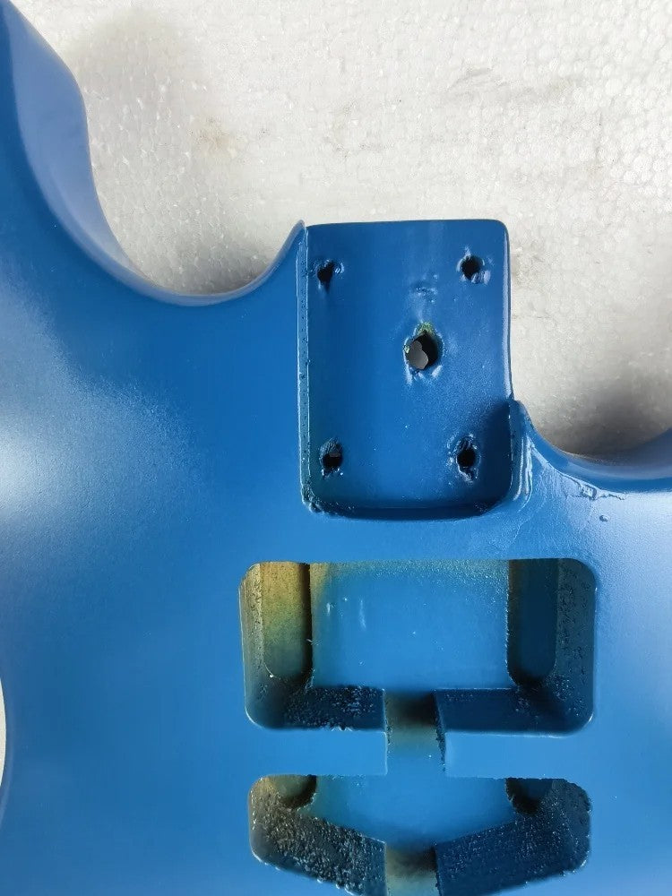 Blue Poplar Wood Double Cutaway Guitar Body Fit Stratocaster Strat Gui
