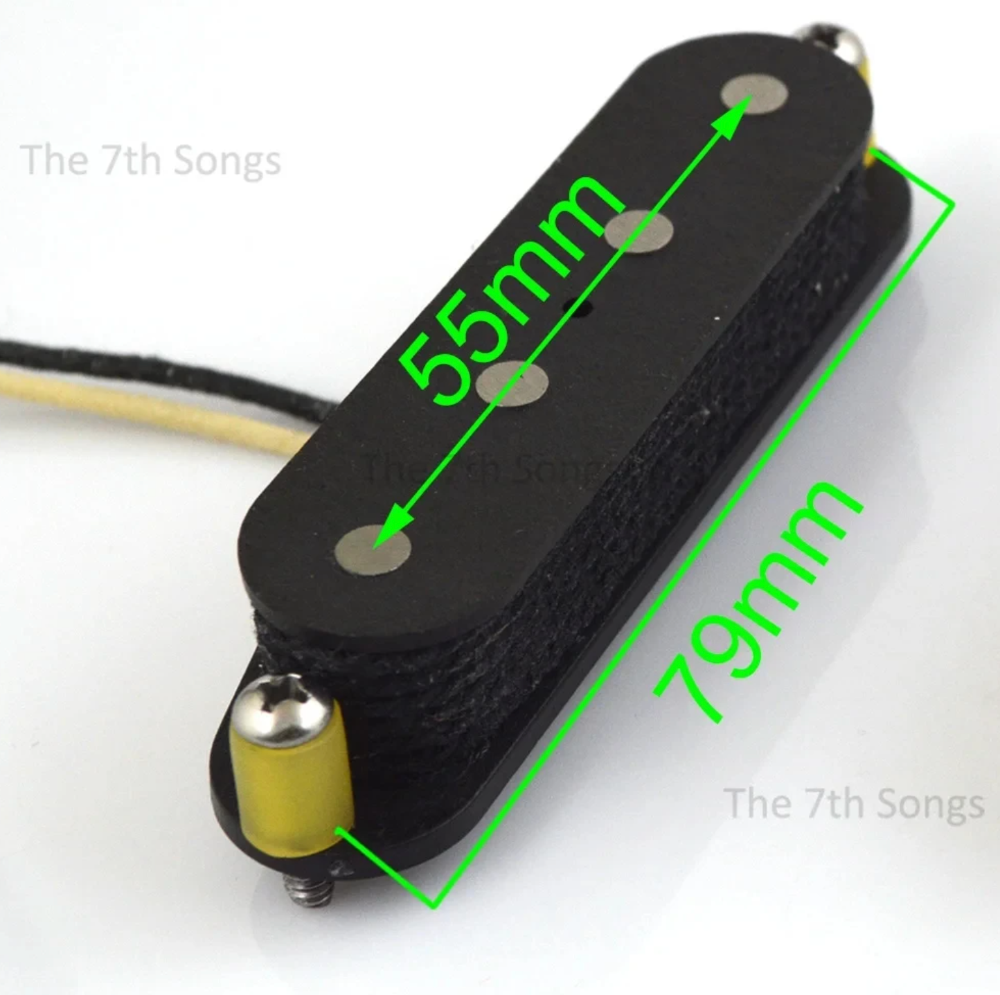 Alnico 5 Staggered Pole 4 String Bass Pickup Fit 51 Precision Bass