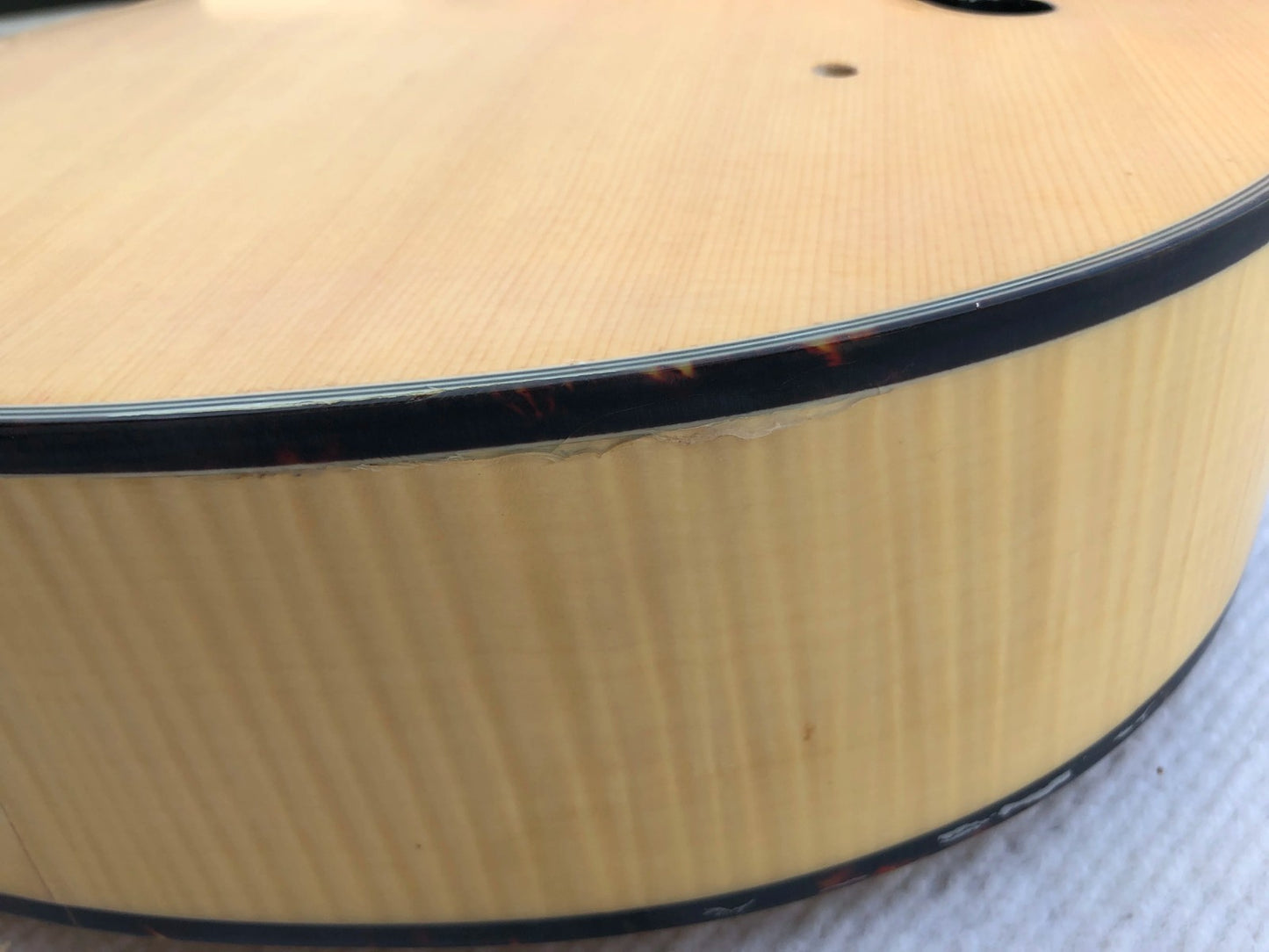Hollow Body Arch Top Jazz Guitar Body with Neck, Rosewood Fingerboard