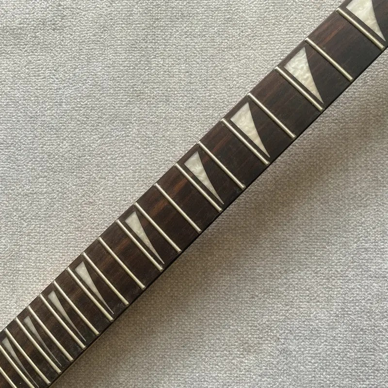 Black Headstock Guitar Maple Wood Neck, Rosewood Fretboard 24 Frets