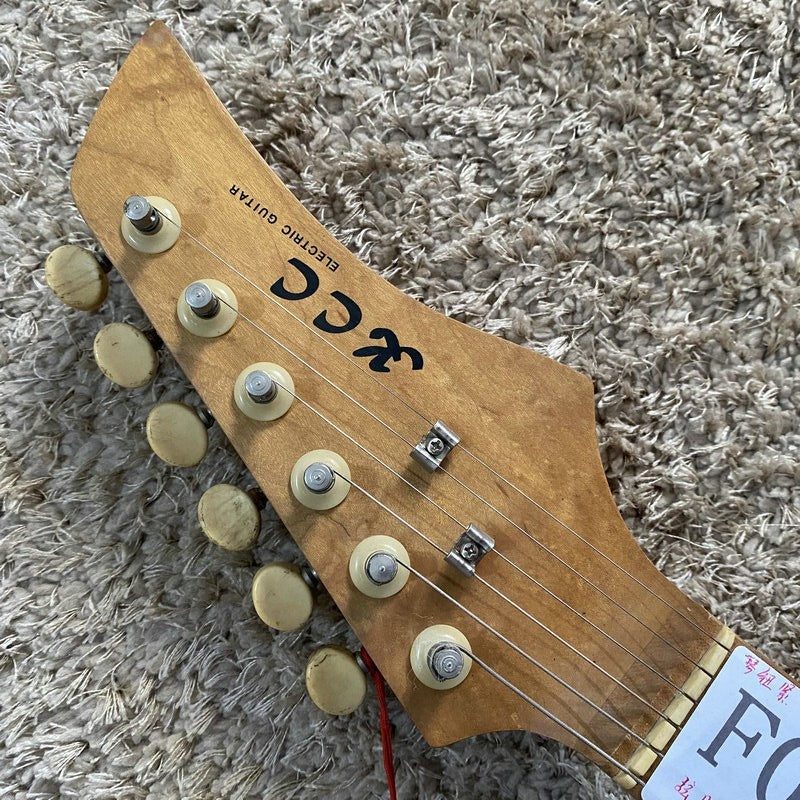 XCC Taiwan Made Electric Guitar, Blue Basswood Body with Maple Neck DI