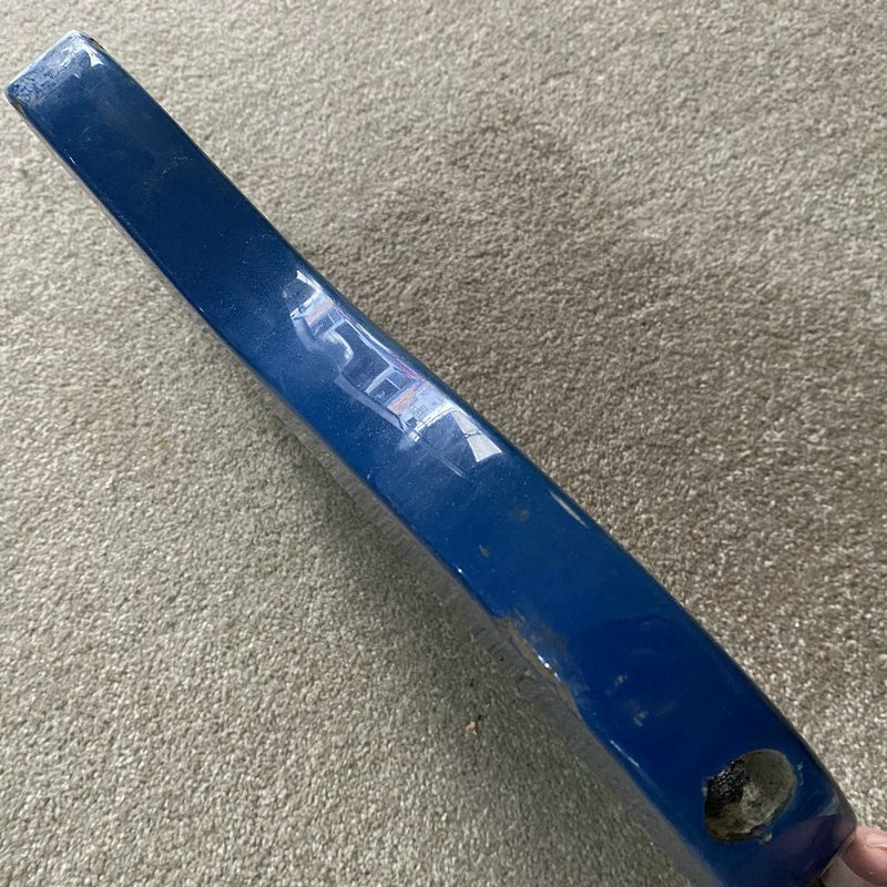 Blue 4 String Electric Bass Basswood Body