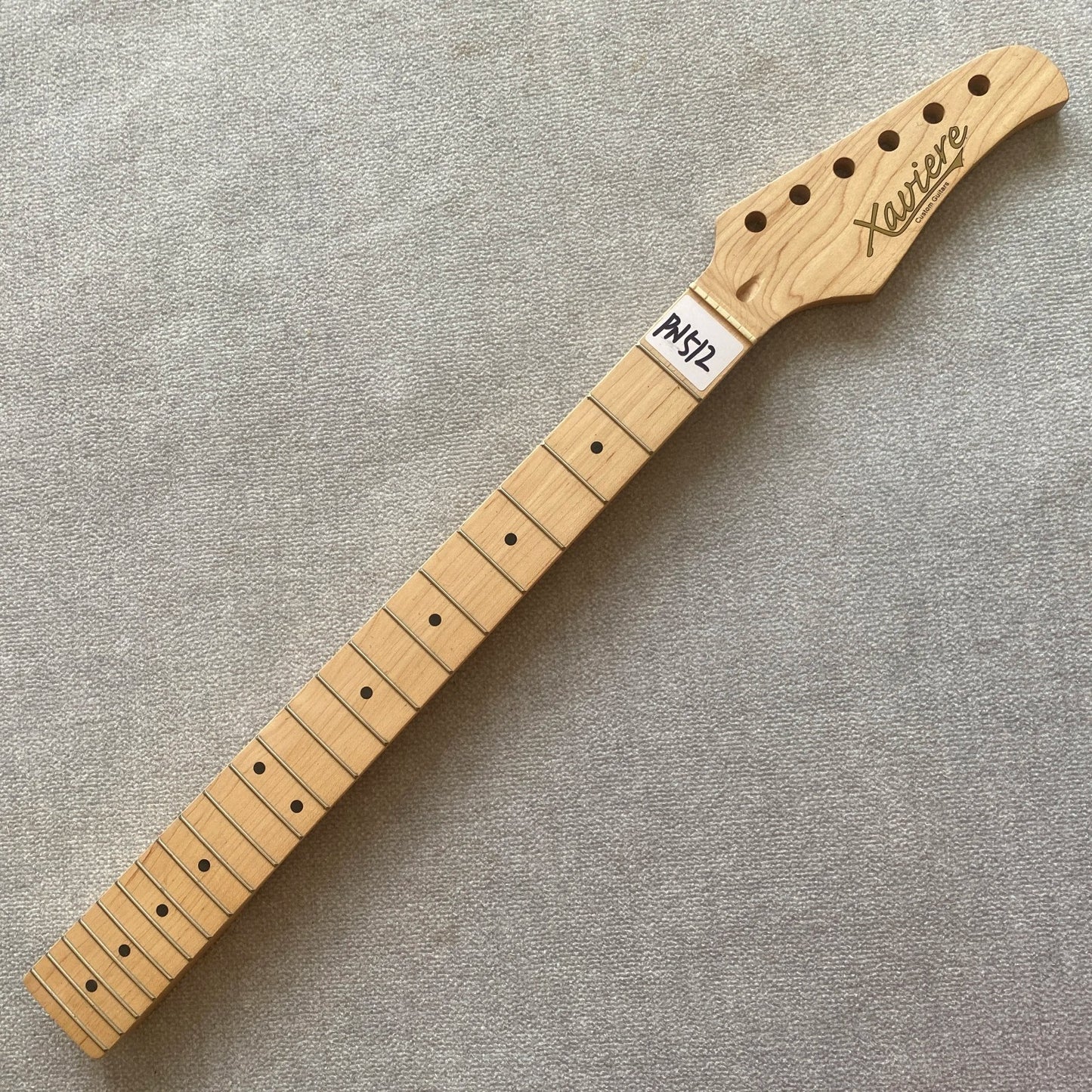 Xaviere Electric Guitar Maple Wood Neck, 22 Frets Fingerboard Fretboar