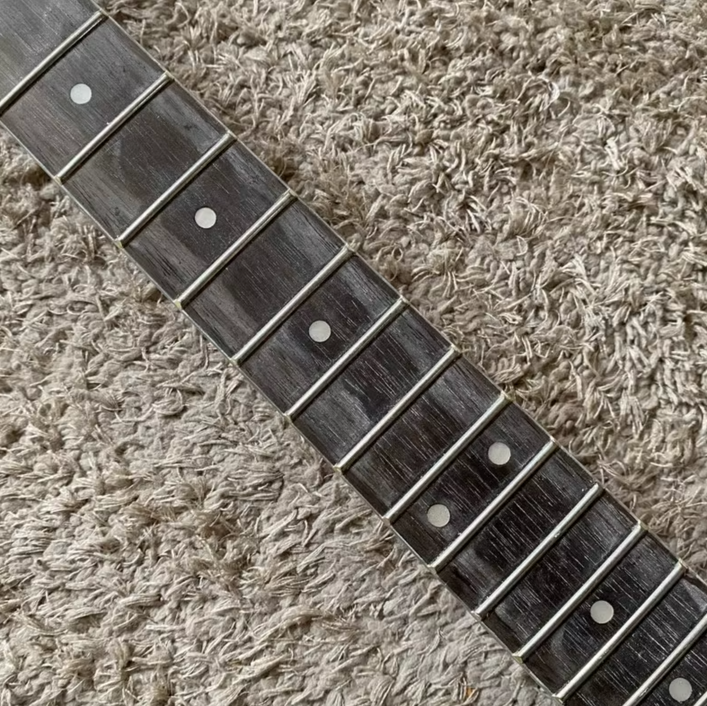 1 Set Mahogany Guitar Body, Rosewood Fretboard Neck Fit Les Paul Junio