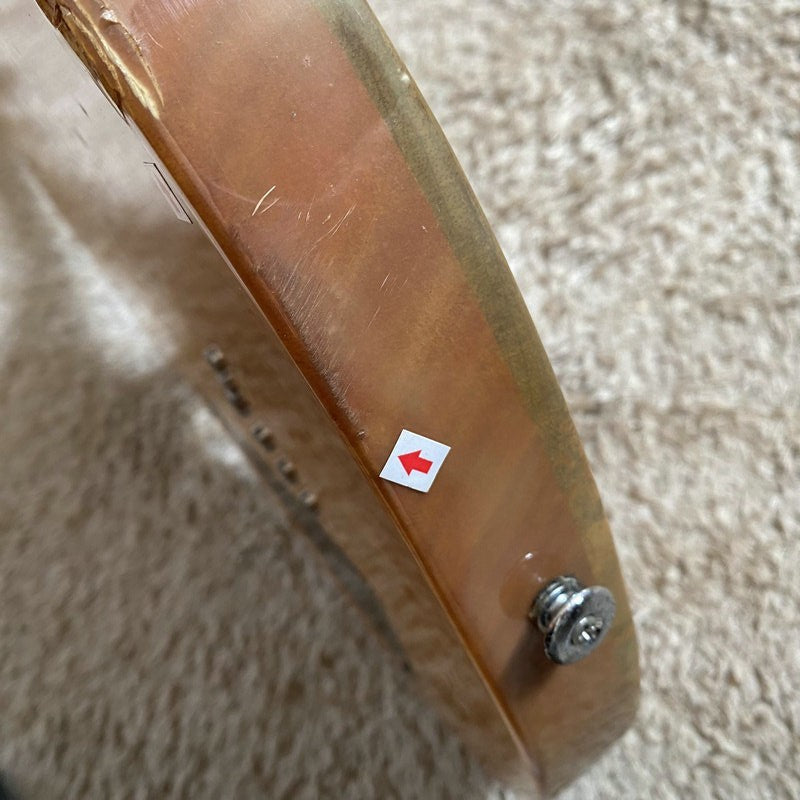 Sakura Guitar, Single Cut Maple Veneer Top Mahogany Body, Rosewood Fin