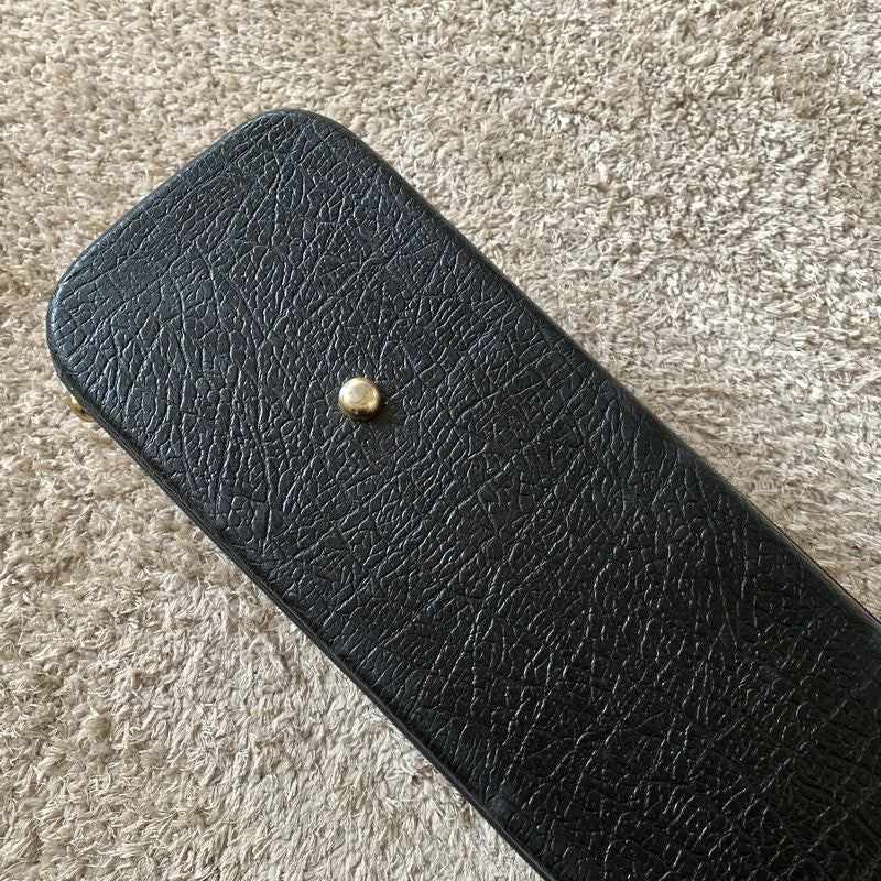 Black Banjo Leather Hard Case