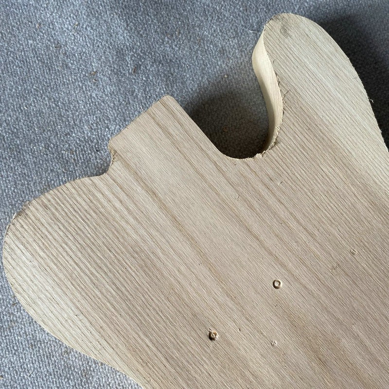 Unfinished Alder Wood Tele Left Hand Guitar Body Fit Telecaster
