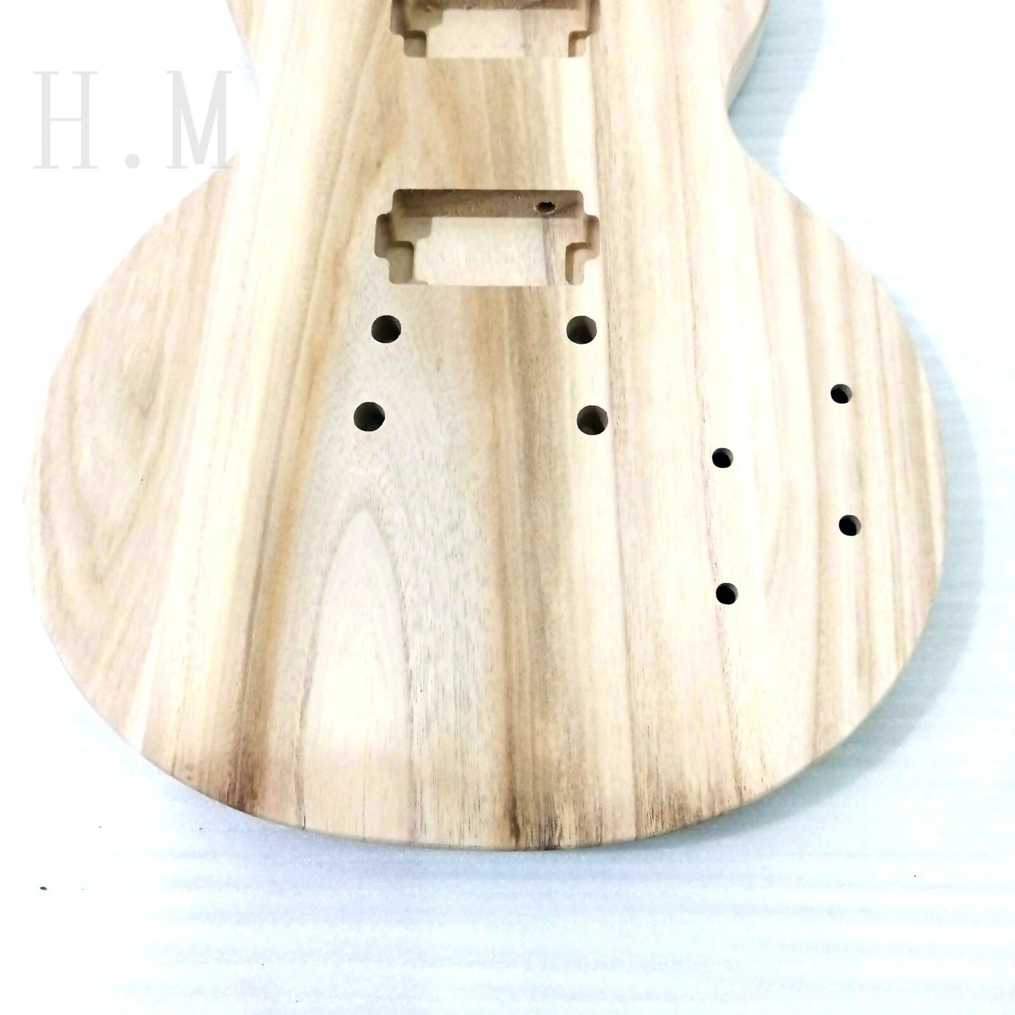 Paulownia Wood Unfinished Single Cut Guitar Body Fit LP Les Paul