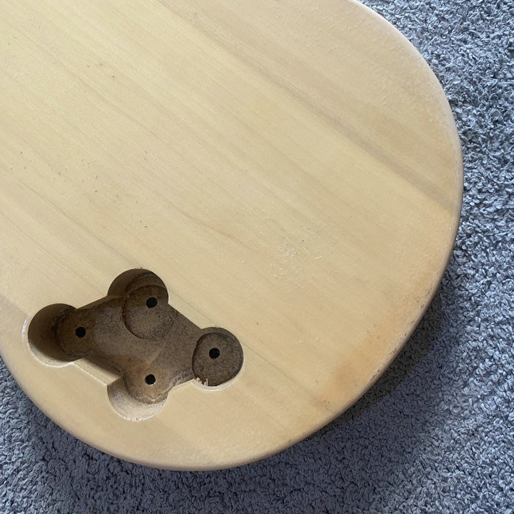 1 Set Basswood Guitar Body with Maple Neck, Rosewood Fingerboard Fit L