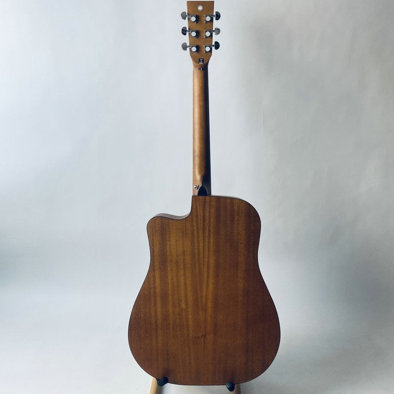 Yellow Black 41 Inch Acoustic Guitar, Mahogany Plywood Body Rosewood F