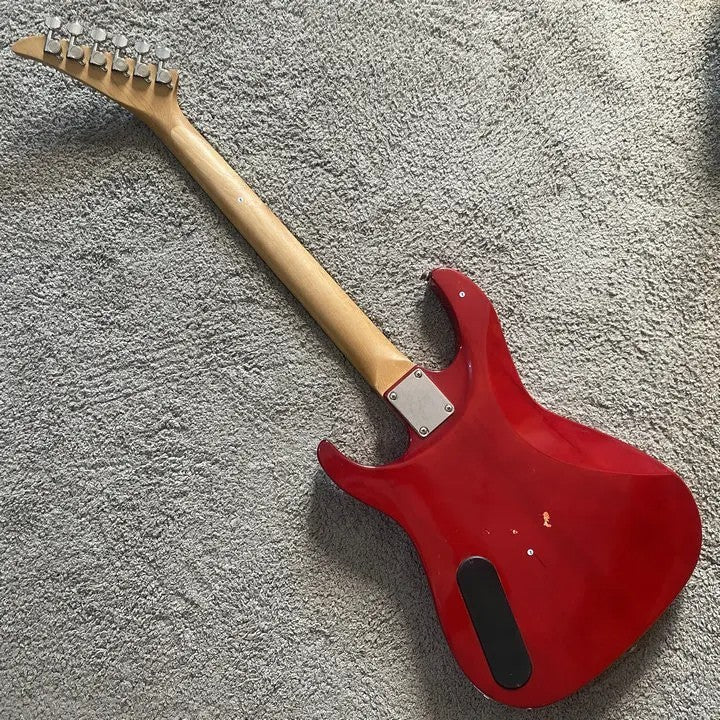 TNC Taiwan Made Electric Guitar, HH Cherry Burst Body, Maple Neck, Ros