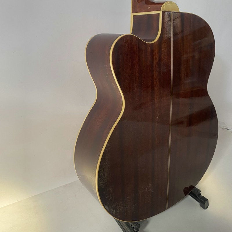 DIY 4 String Acoustic Electric Bass Spruce Plywood Body with Mahogany