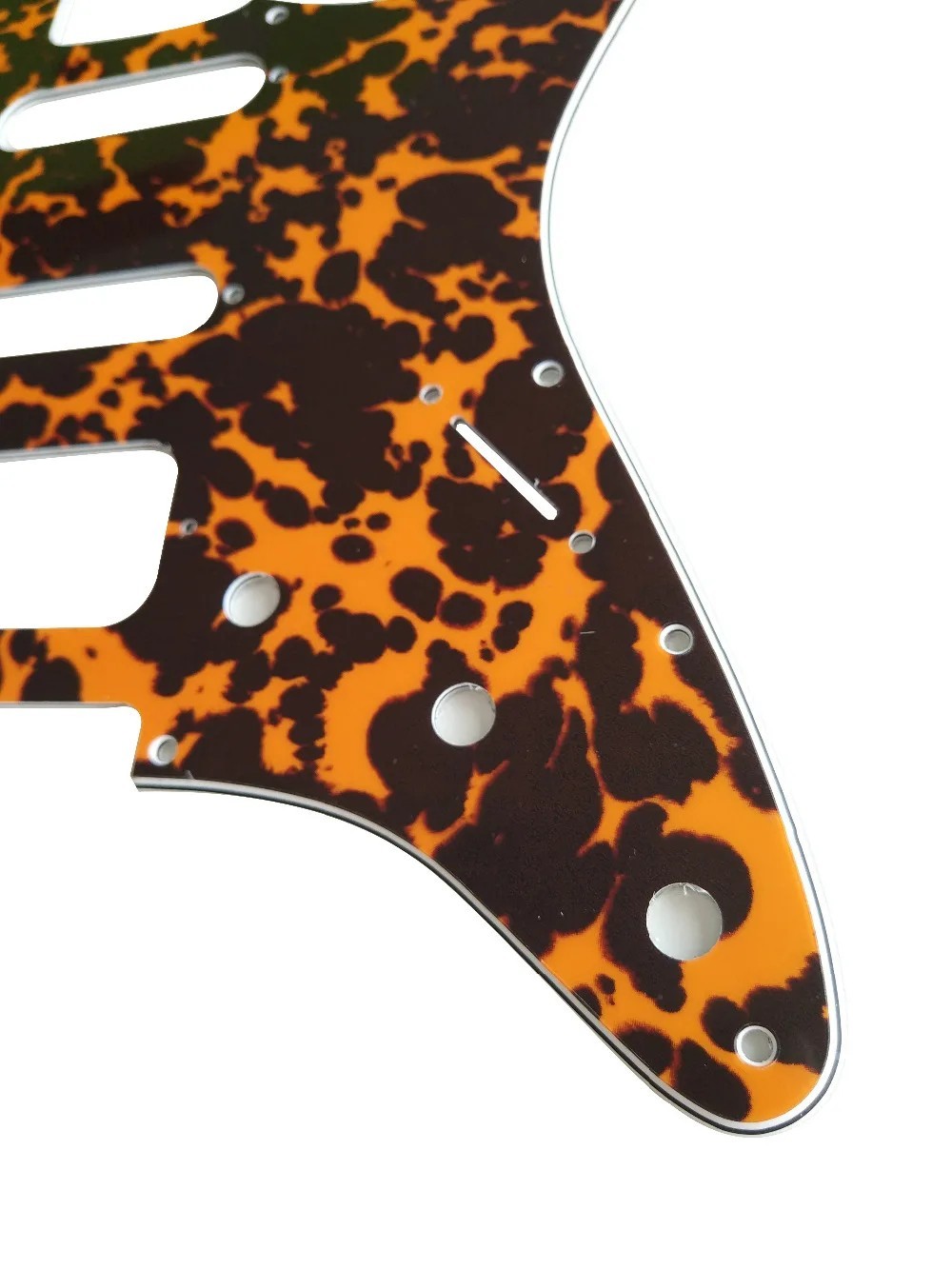 HSS Leopard Print Guitar Scratch Plate Pickguard Fit Stratocaster ST