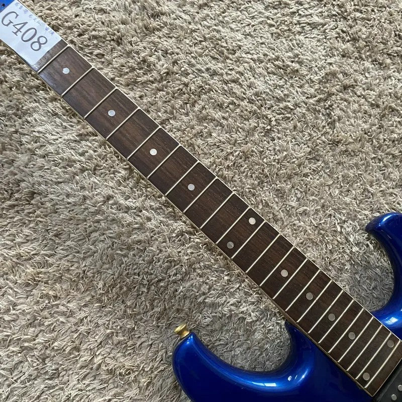 Metallic Blue HSH Guitar, Basswood Body, Rosewood Fingerboard Maple Ne