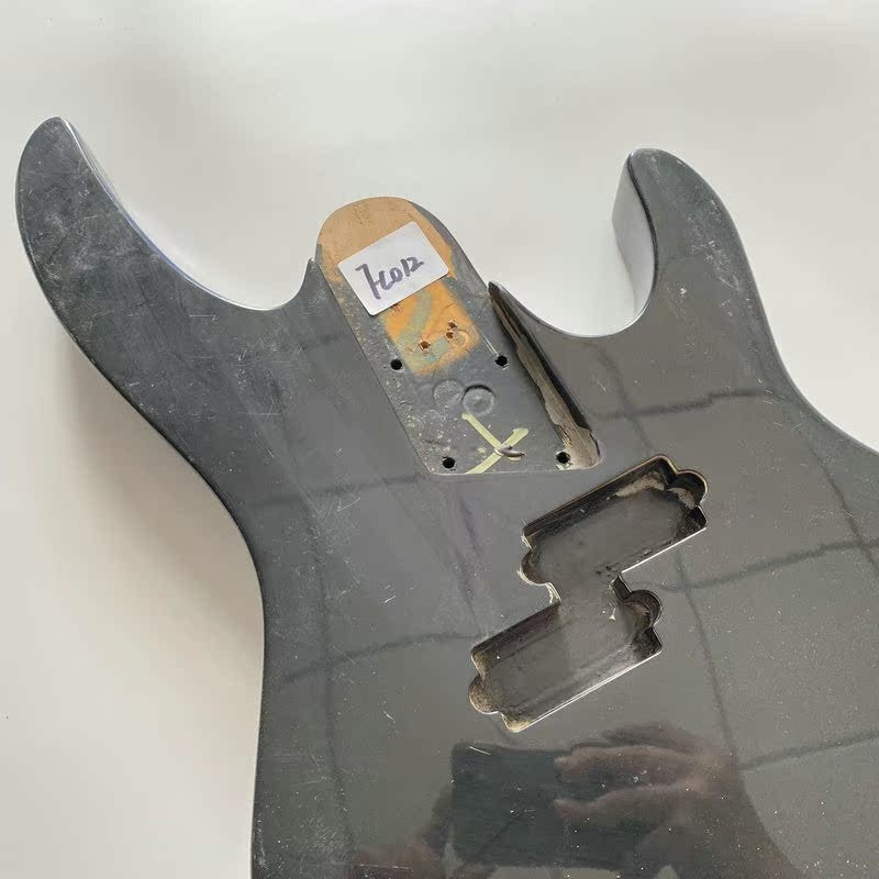 Black Basswood 4 String Electric Bass Body