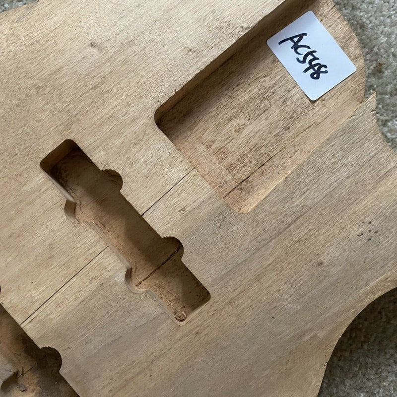 Unfinished Basswood 4 String Bass Body